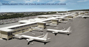 Airport terminal upgrades rendering2