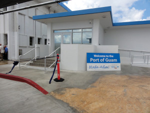 On June 12, the Port Authority of Guam opened its new $4.3 million Port Command Center, part of an overall Port Security Enhancements Project funded by a grant through the U.S. Department of Homeland Security and the Federal Emergency Management Agency. It combines a closed-circuit TV surveillance system, access control and secured credentialing, which will enhance the port’s ability to deal with both minor emergencies and major disasters. Photo by Thomas Johnson