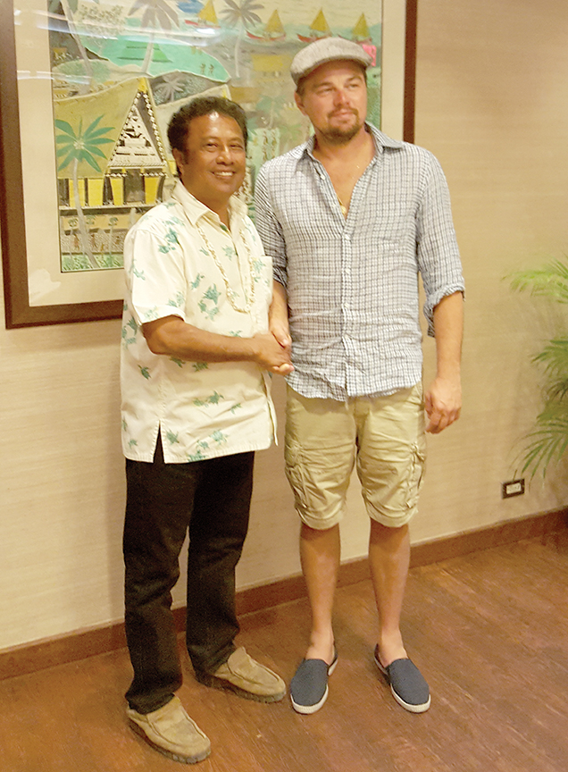Exclusive photo courtesy of the Office of the President of Palau
