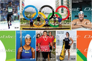 (MEDIA UPDATE) Palau Olympic stamps